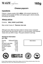 Extremely cheesy popcorn 165g