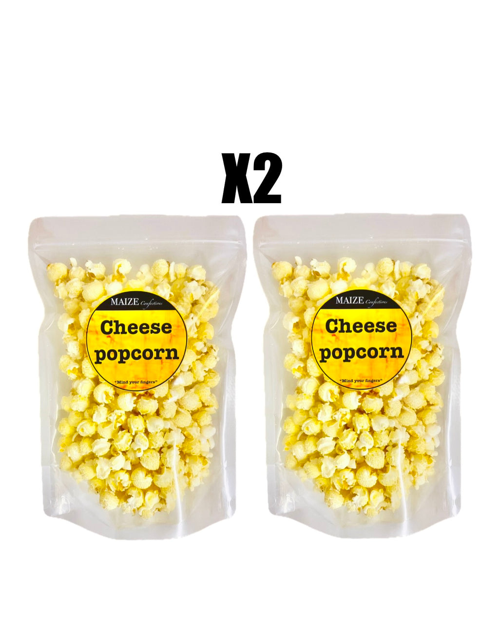 Cheese popcorn 140g x2