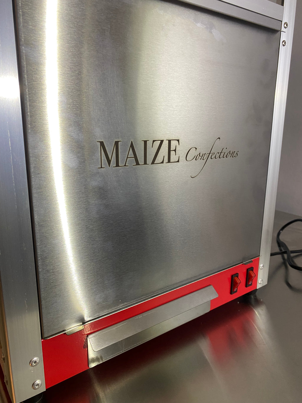 Haxro/Maize confections popcorn warmer